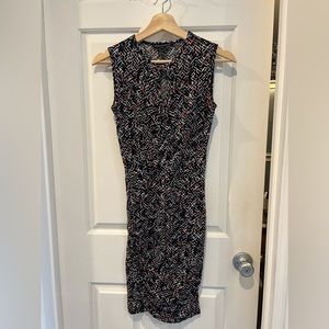 French Connection Side Rouched Bodycon Dress Size 2 [NEVER WORN]